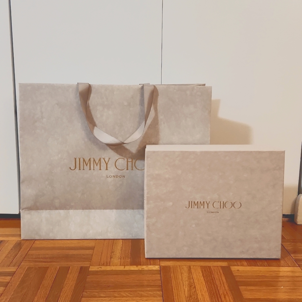 Jimmy Choo Box & Shopping Bag